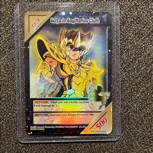 Knights of the Zodiac ADV Exclusive Seiya Sagittarius Promo Card 2004 Prestige